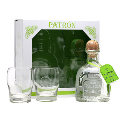 Patron Silver Tequila Gift Set 70cl Buy Patron Silver