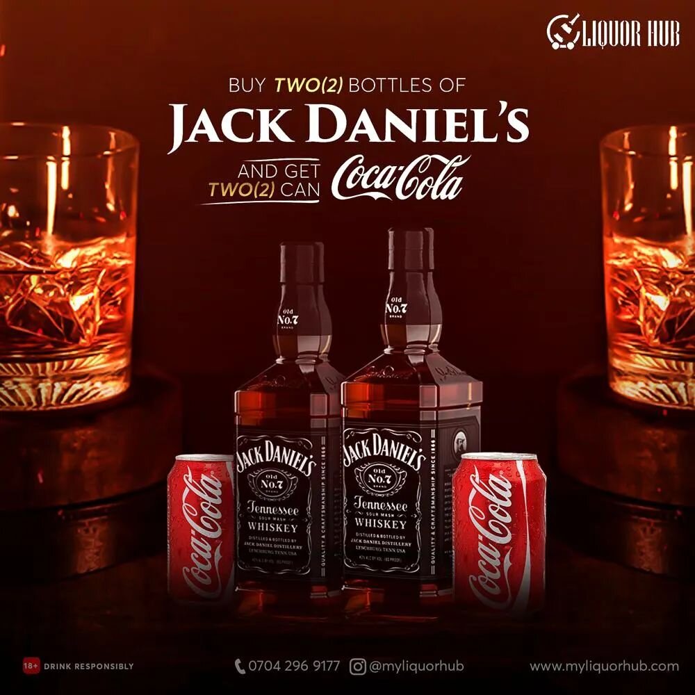 Jack Daniels and Coca Cola Mix