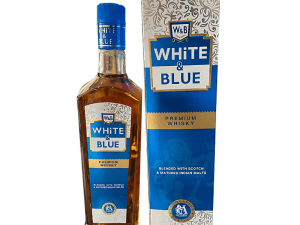 White & Blue Premium Whisky - 37.5cl