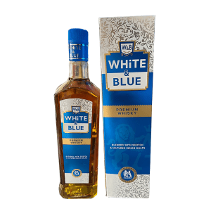 White & Blue Premium Whisky - 37.5cl